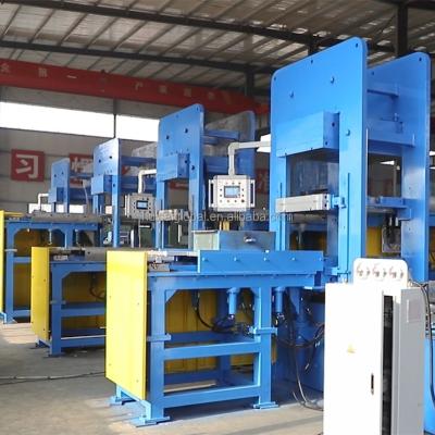 China 4.00-8.00MN Nominal Molding Power Rubber Compression Molding Machine for Hot Pressing for sale