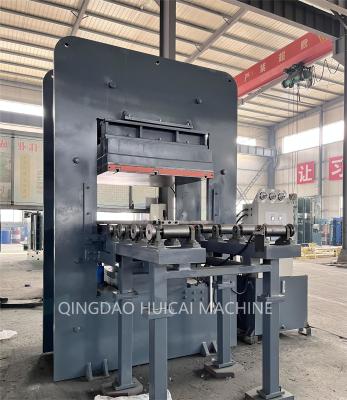 China Rubber Hydraulic Press Machine for Bridge Bearing Pad Making 1 Working Layer 380V/220V for sale