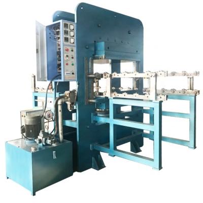 China Rubber Tile Making Machine for Making Rubber Tiles Automatic and Screw L/D Ratio 22 1 for sale