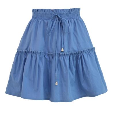 China Factory Directly Wholesale Anti-Static Fashion Mini High-waist Pleated Skirts For Women for sale