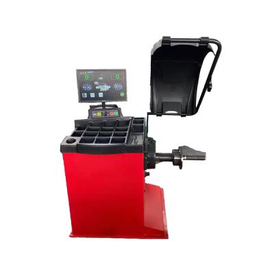 China Computerized Auto Wheel Balancers Car Wheel Balancer With Computer Display for sale