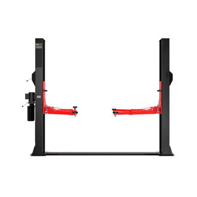 China Factory Price 4000KG Low Alignment Hydraulic 2 Post Lift With Manual Single Lock Release 4000kg for sale