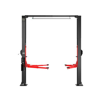 China On Sale 4 Ton Clear Hydraulic Floor Car Lift Post 2 Alignment With Lock Release Manual Single Vehicle Equipments 4000kg for sale