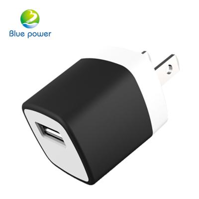 China For mobile phone sales top usb wall charger 5v 1a with one cube usb universal charger in left standard usb socket for sale