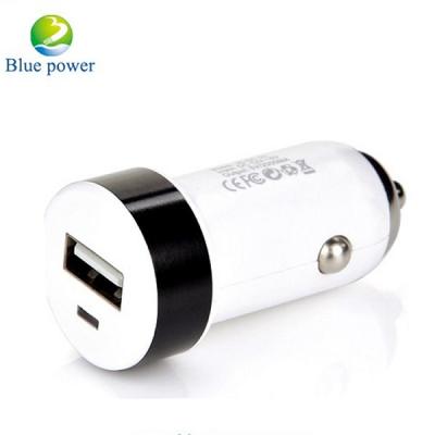 China Portable Smart Cell Phone Dual Port With Competitive Price For Mobile Phone USB Cable For iPhone Samsung Car Charger for sale