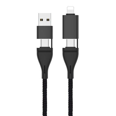 China MP3/MP4 Player PD20W 3A Black Quick Charger Type C CABLE For Iphone Laptop Cable Date Charging Portable Cable for sale