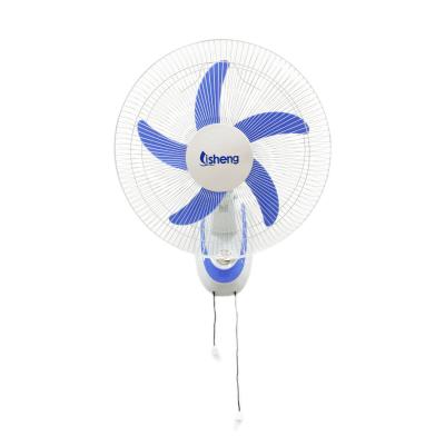 China Solar Rechargeable DC Wall Fans 12V 16 Inch With Lithium Battery for sale