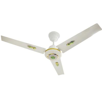 China Solar Powered Blade Ceiling Fan 12V Energy Saving With LED Light for sale