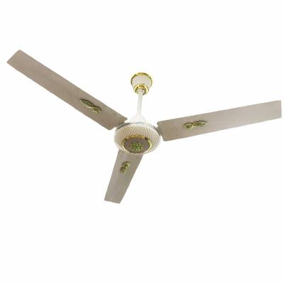 China Automatic 12V Rechargeable 56 Inch Ceiling Fan DC with Brushless Motor for sale