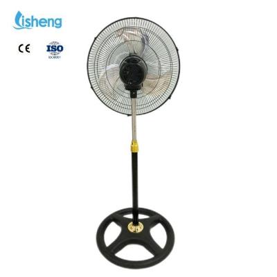 China Metal 18 Inch Three In One Silent Industrial Exhaust Stand Fan With Full Copper Motor for sale