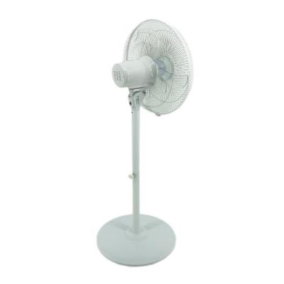 China BLDC 16 Inch Solar Floor Fan Rechargeable With Touch Switch And Remote Control for sale