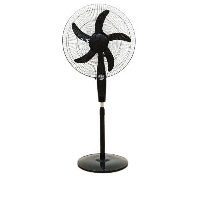 China AC DC 16 / 18 Inch Rechargeable Solar Powered Fan For Home With LED Light for sale