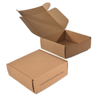 China Wholesale Custom Recyclable Custom Logo Black Corrugated Mailing Box Clothing Corrugated Shipping Packaging verzenddozen for sale