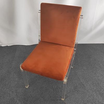 China Modern Casual Acrylic Backrest Seats for sale