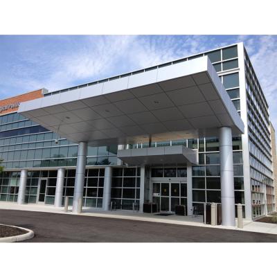 China Aluminum Curved Roof Composite Panel For Shopping Mall And Commercial Building for sale