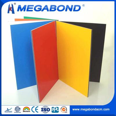 中国 Megabond composite duoble-sided aluminium panel,double side acp cladding 販売のため