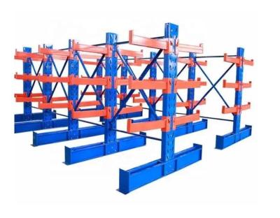 China Industrial Storage Solutions Corrosion Protection Heavy Duty Warehouse Cantilever Rack for sale