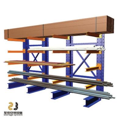 China Corrosion Protection Slotted Rivet With Safelock Customized Size Free Standing Lumber Rack for sale