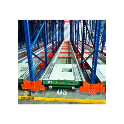 China Modern Warehouse Radio Shuttle Selective Stacking Rack for sale