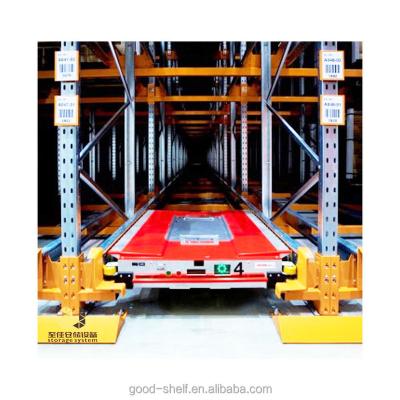 China Corrosion protection warehouse storage radio shuttle pallet rack system in good price for sale