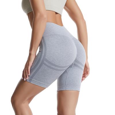 China QUICK DRY Women High Waist Training Yoga Butt Breathable Soft Quick Dry Yoga Shorts for sale