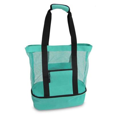 China Custom Large Insulated Multifunctional Beach and Picnic Bag Lunch Cooler Bags for sale