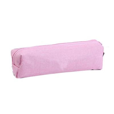 China High Quality Waterproof Student Stationery Bag Large Capacity Pencil Case Solid Color for sale