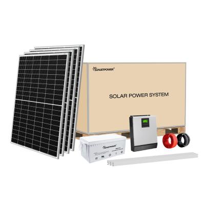 China External Pure Sine Wave Inverter Battery Cost Effective 3.5/5.5 Kw Off Grid Solar Power System for sale