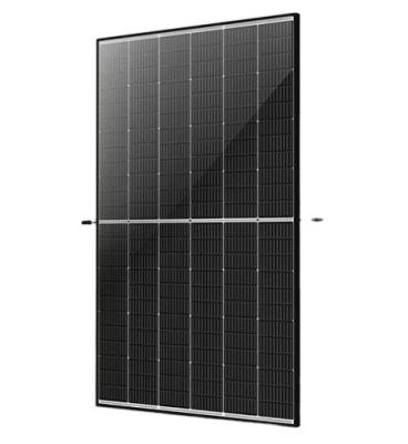 China Tire 1 brand Trina Solar Panel Monocrystalline 430W all black in stock for solar system 182mmx182mm for sale