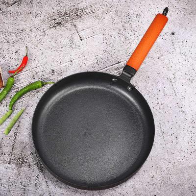 China Sustainable Kitchen Cooking High Temperature Pot Non-Stick Iron Frying Pan 26cm Pot Set for sale