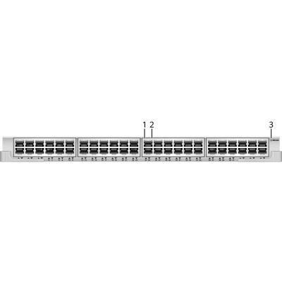 China High quality Gigabit Ethernet port 10M/100M/Gigabit Ethernet interface ES1M2G48TX5S 48 electrical panel (X5S, M, RJ45) for sale