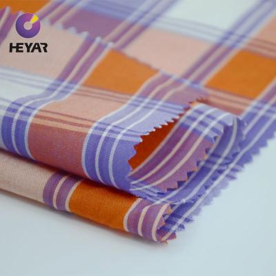 China Wholesale International Anti-bacteria 220 Gsm Cotton T-shirt Fabric Yarn Dyed 100 Fiber Bamboo Fabric For Shirt Vietnam Cloth for sale