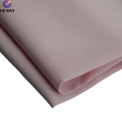 China 100% Polyester Primrose Pink Poly Washed Velvet Fabric Shrink-resistant for sale