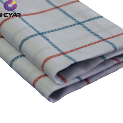 China High Quality Tear-Resistant Canvas Gingham Fabric For Check 100 Cotton Plaid Shirts for sale