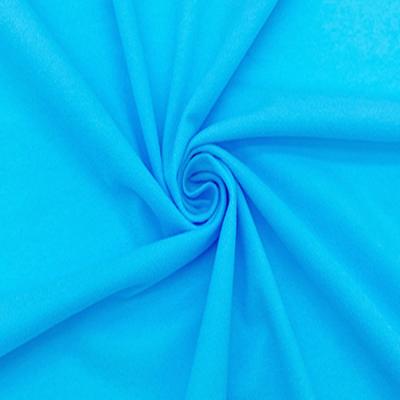 China Custom Moisture-Absorbent Super Soft Recycled Fleece Roll Manufactures CVC Fleece Fabric In China for sale