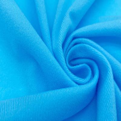 China Super Moisture-absorbent Polyester Velvet Fleece Fabric Brush Brush Anti-pilling Knit Fabric Winter for sale