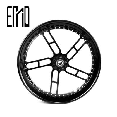 China Aluminium LG-17 Inch Custom Spoke Motorcycle Wheels OEM ODM Te koop