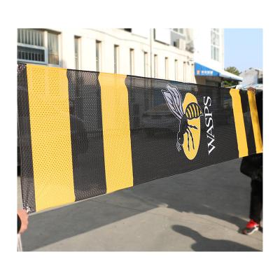 China Custom Pennant Outdoor Advertising Vinyl Material Digital Printing PVC Banner for sale