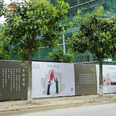 China Pennant Exterior Wall Advertising PVC Vinyl Banner , Vinyl Signs Banner Printing for sale