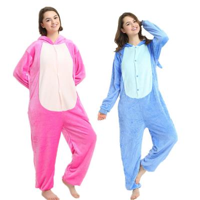 China High Quality Breathable Animal Print Fleece Pajamas Anime Cosplay Dress Animal Pajamas for sale