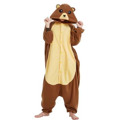 China Hot Selling Breathable Animal Robe Soft Pajamas Home Set Mens Womens Plush Pajamas for sale