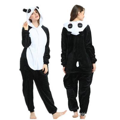 China Onesies OEM Factory Stitch Plush Pajamas Breathable Animal Pajamas Set Animal Men for sale