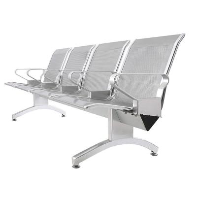 China Contemporary 3 Seater Airport Waiting Link Chair Public Customer Waiting Seat Public Place Row Waiting Chairs for sale