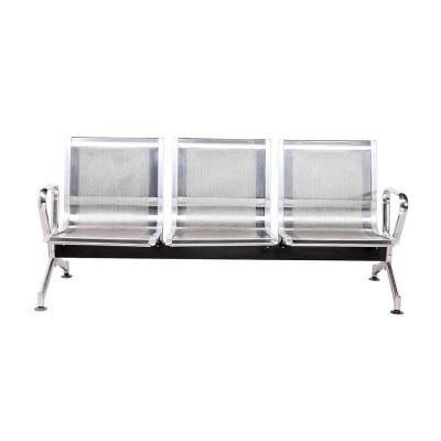 China Modern waiting room 3 seater hospital waiting room stainless steel waiting room chair bank public waiting chair for sale