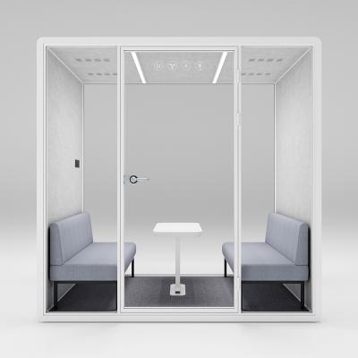 China American Public Administration Office Workplace Office Soundproof Privacy Cell Phone Booth Indoor Manufacturer for sale