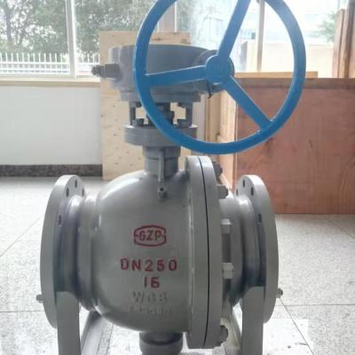 China General Ball Valve, RF End, PN16, DN200, WCB Flange Material, Pneumatic Actuator Operated, 2pc Body, Caliper for sale