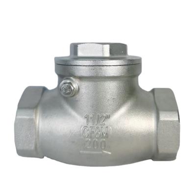 China General Check Valve Female Thread DN20 304 for sale