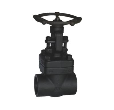 China General Forged Steel Handle Class 150LB Manual Gate Valve With Inner Screw Thread for sale