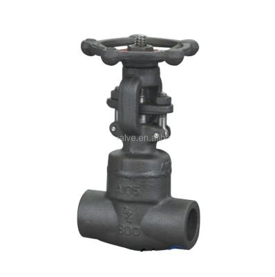 China General Forged DN32 Class 150LB Welding Steel Gate Valve With Manual Drive for sale