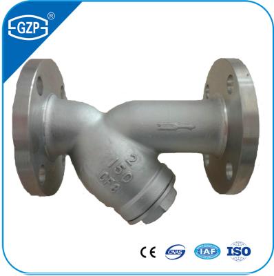 China General Casting Steel ASTM A351 CF8 CF8M CF3 CF3M A216 WCA WCB WCC RF Flanged Pattern Filter Y-Type Y Strainer for sale